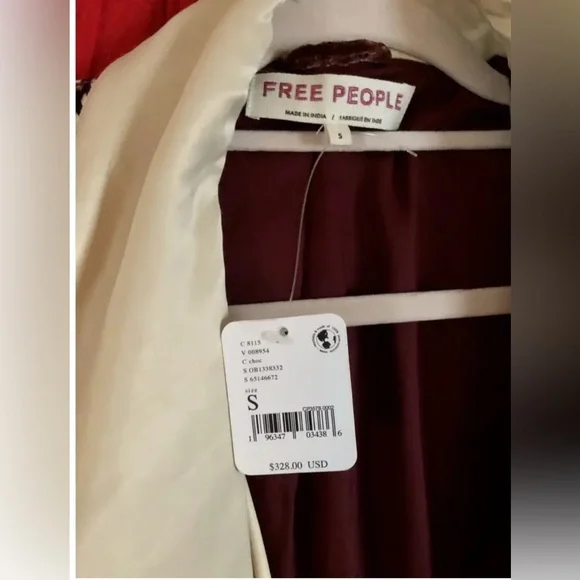 ✨NWOT FREE PEOPLE SUNDOWN DUSTER✨ - Picture 7 of 8